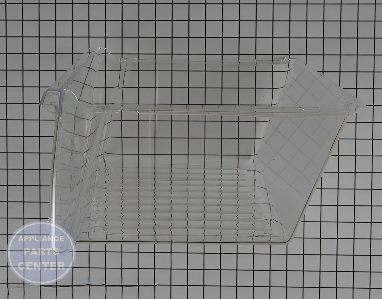 WHIRLPOOL CRISPER PAN WP67002659 - Detailed view of durable construction