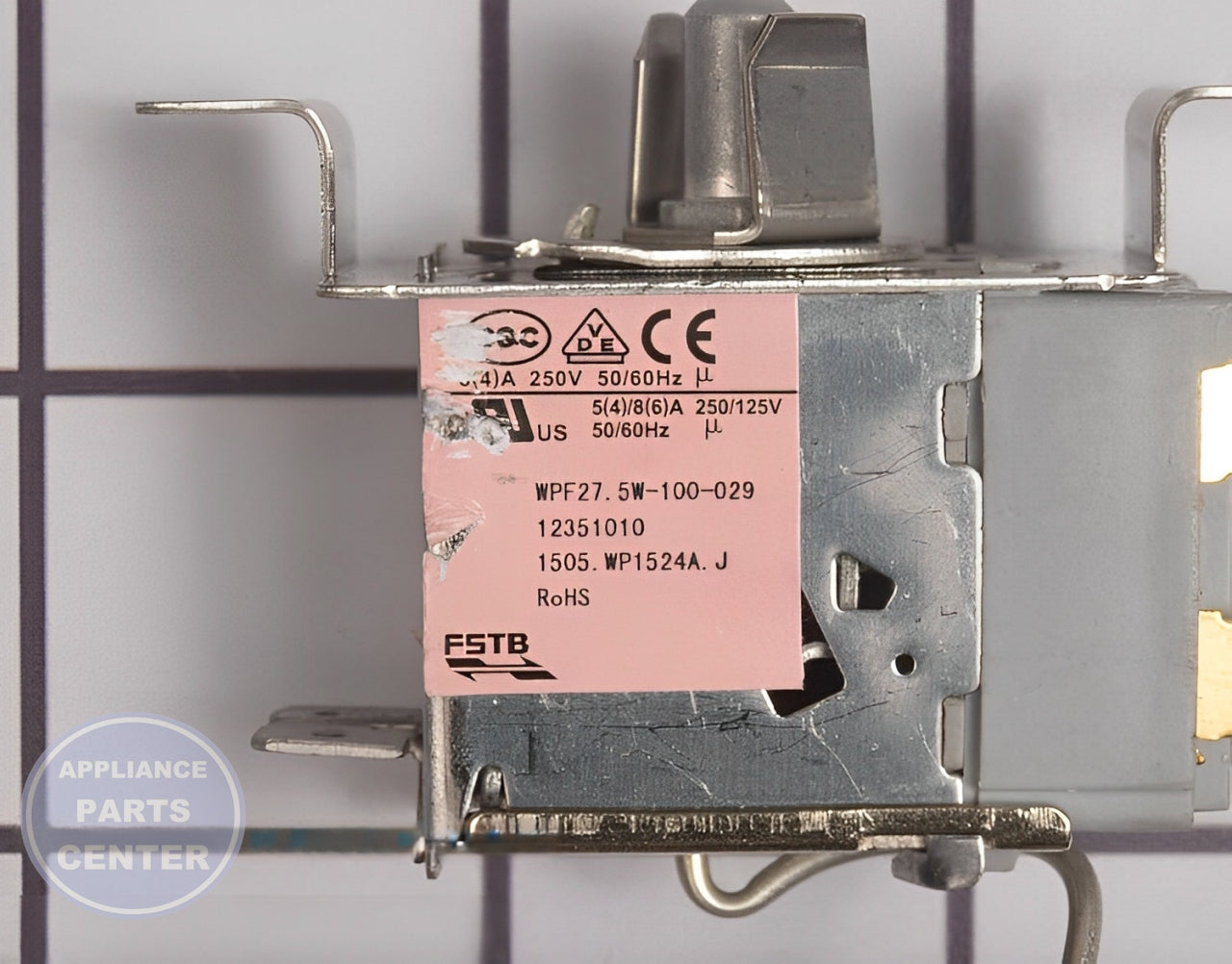 Whirlpool Refrigerator Control WP67003000 - Detailed view of thermostat functionality