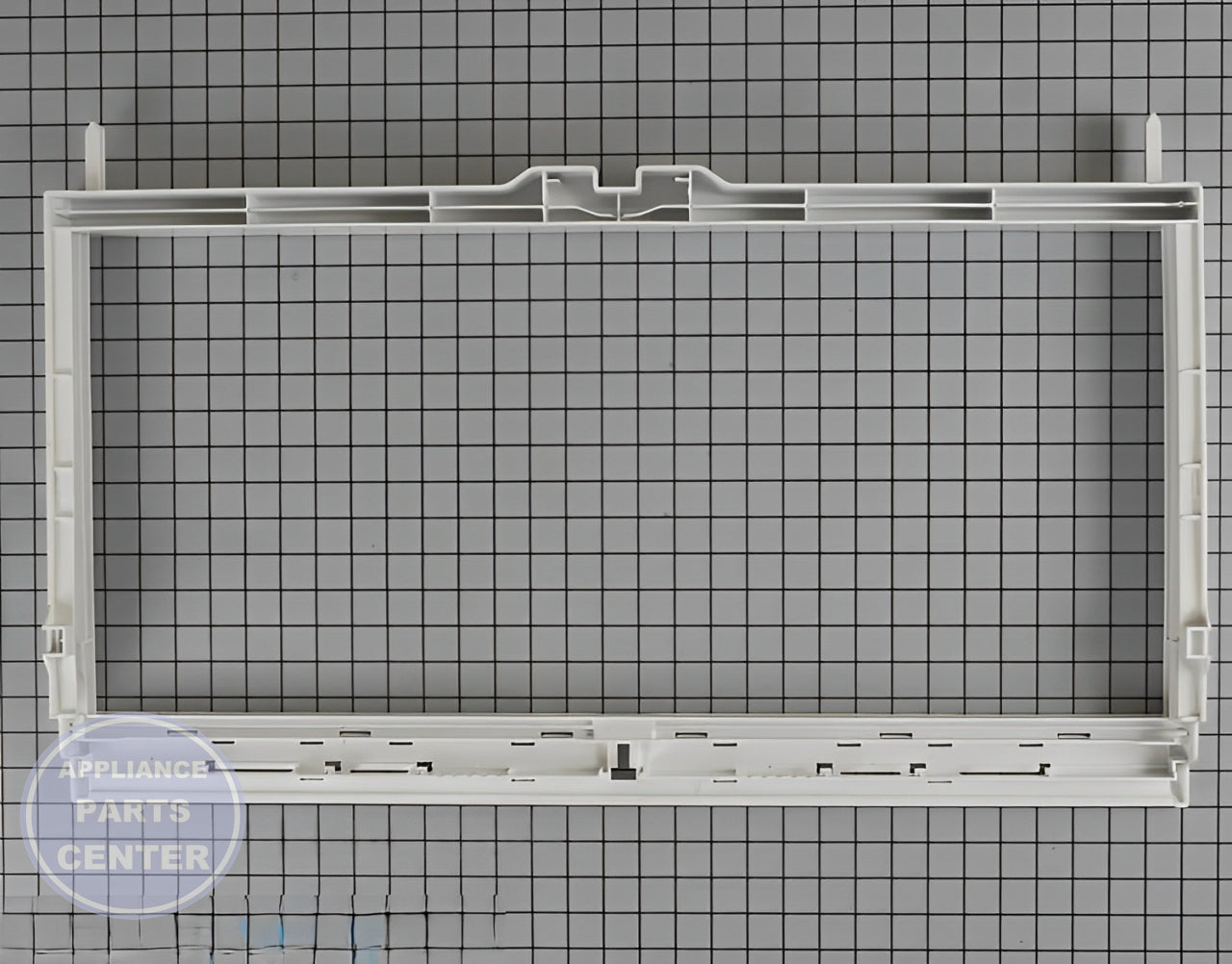 WHIRLPOOL SHELF FRAME WP67003854 - Detailed view of durable shelf structure