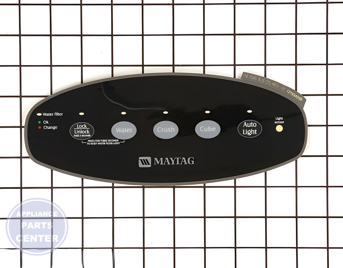 Whirlpool WHIRLPOOL OVERLAY WP67004151 - Main view showing touchpad for various models