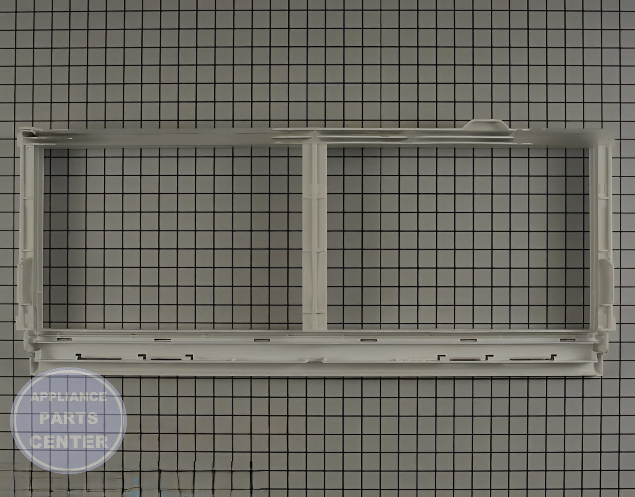 WHIRLPOOL REFRIGERATOR CRISPER FRAME WP67006185 - Detailed view of sturdy construction