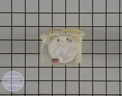 WHIRLPOOL REFRIGERATOR DAMPER WP67006249 - Side view with accurate measurements