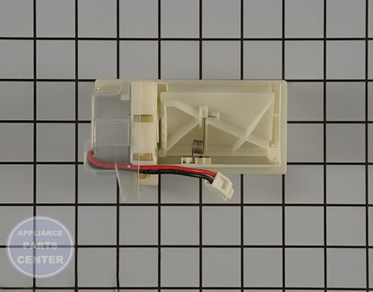 WHIRLPOOL REFRIGERATOR DAMPER WP67006249 - Installation in specific model showcasing key mounting points