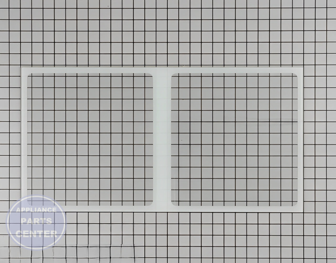 Amana Glass Crisper Cover WP67006877 - Main view showing sturdy construction for Amana, Maytag, Whirlpool, and more