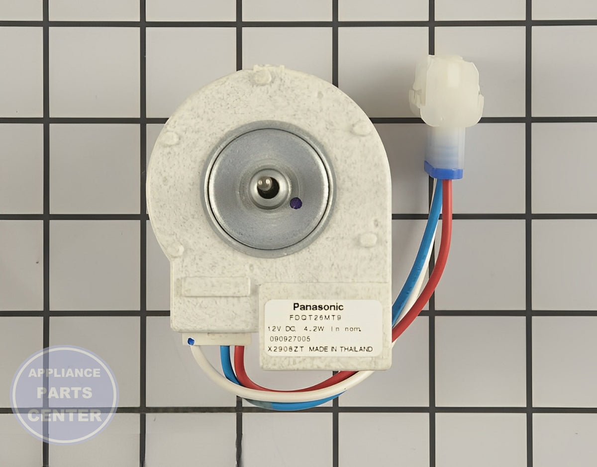 WHIRLPOOL REFRIGERATOR FAN MOTOR WP67006968 - Main view showing cooling efficiency for compatible WPL models