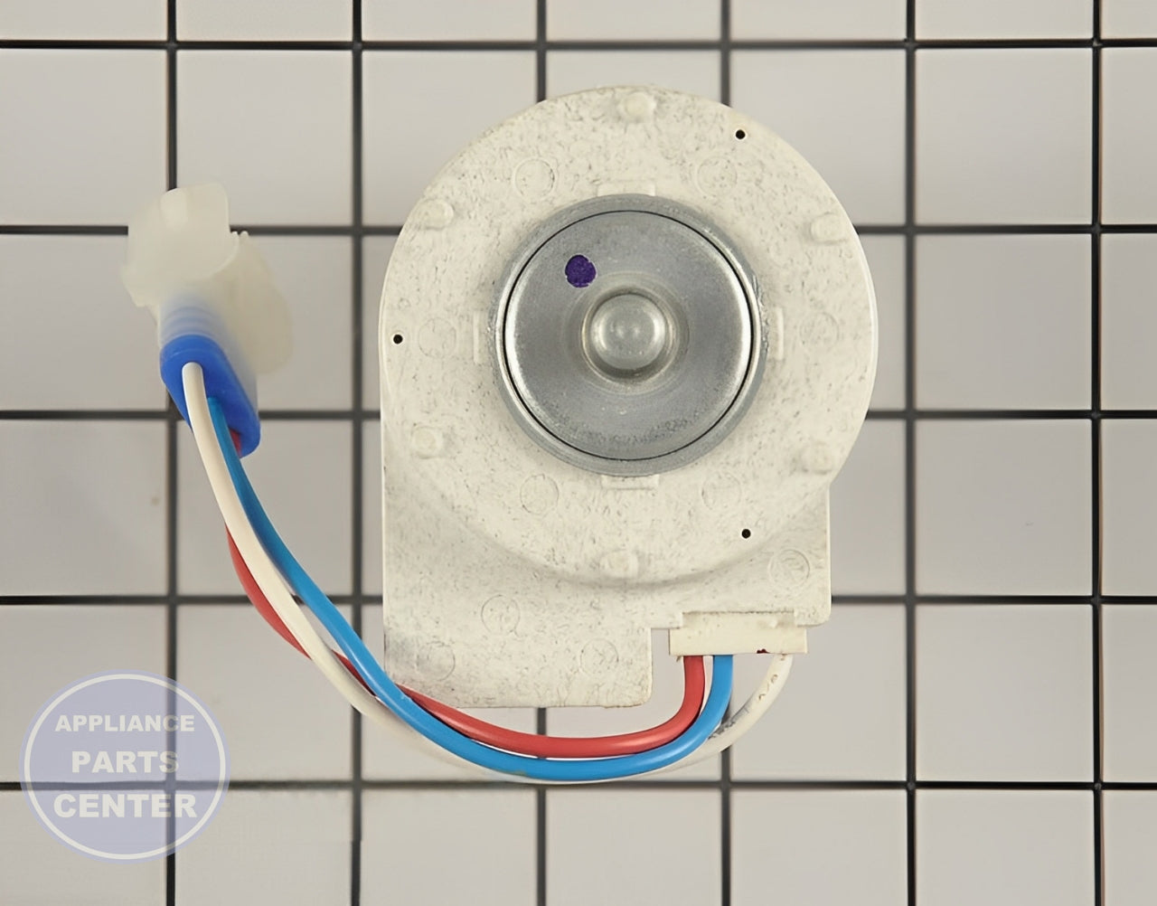 WHIRLPOOL REFRIGERATOR FAN MOTOR WP67006968 - Detailed view of motor specifications