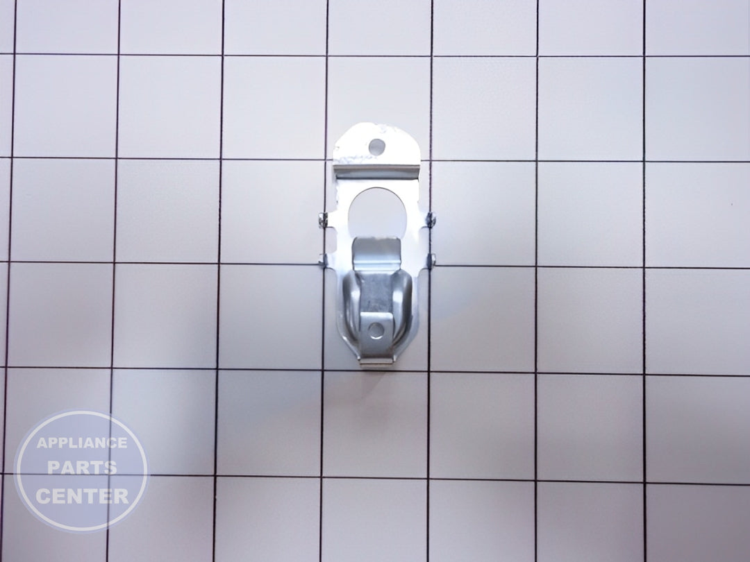 WHIRLPOOL REFRIGERATOR HANDLE CLIP WP67007126 - Side view with robust design for optimal grip