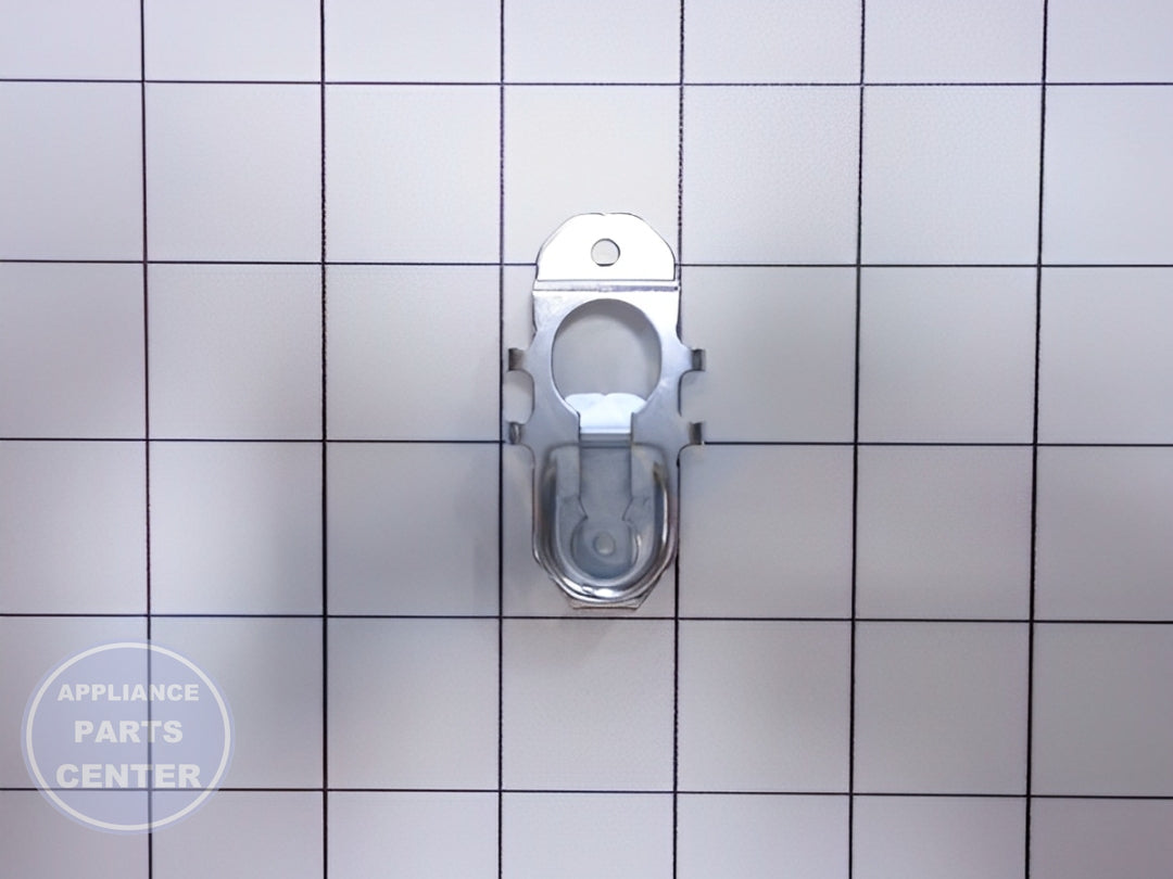 WHIRLPOOL REFRIGERATOR HANDLE CLIP WP67007126 - Main view showing secure locking mechanism for top WHIRLPOOL models