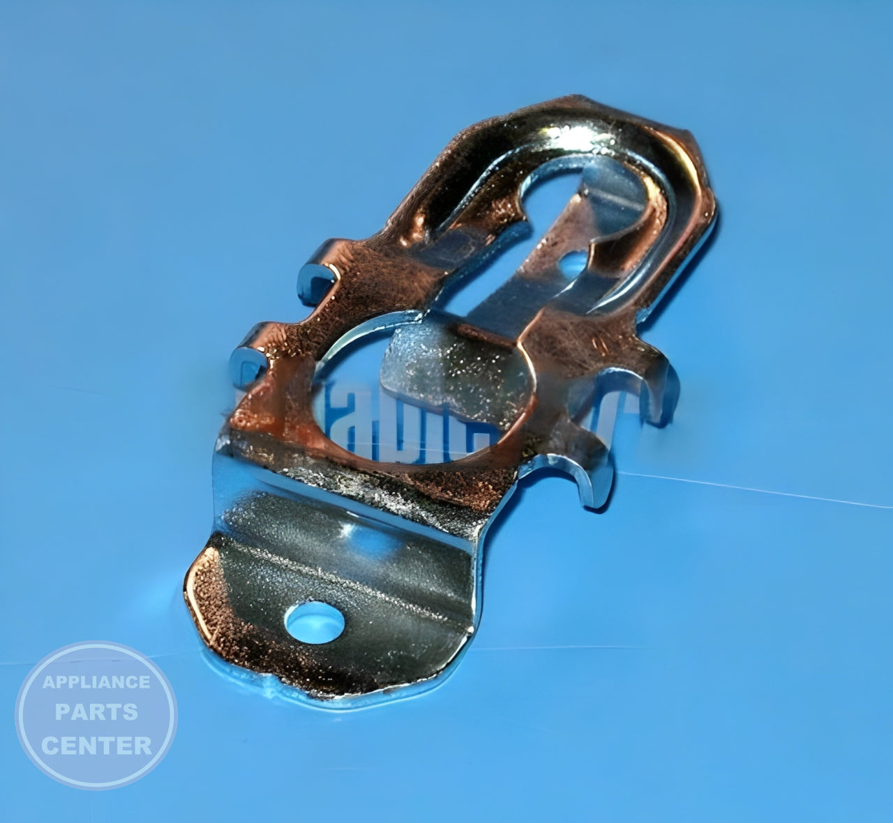 WHIRLPOOL REFRIGERATOR HANDLE CLIP WP67007126 - Installation in [specific model] showing simple mounting points