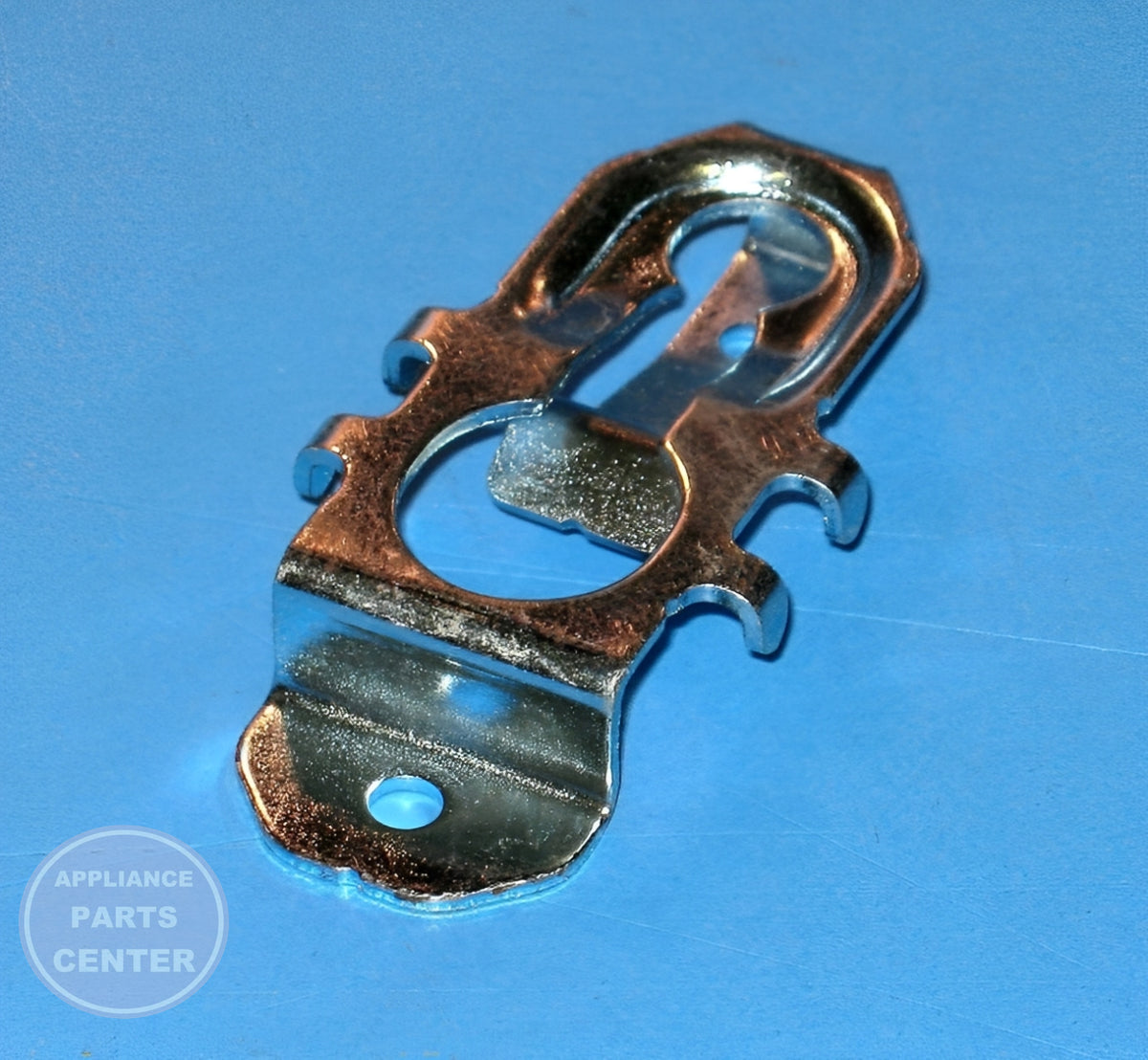 WHIRLPOOL REFRIGERATOR HANDLE CLIP WP67007126 - Installation in [specific model] showing simple mounting points