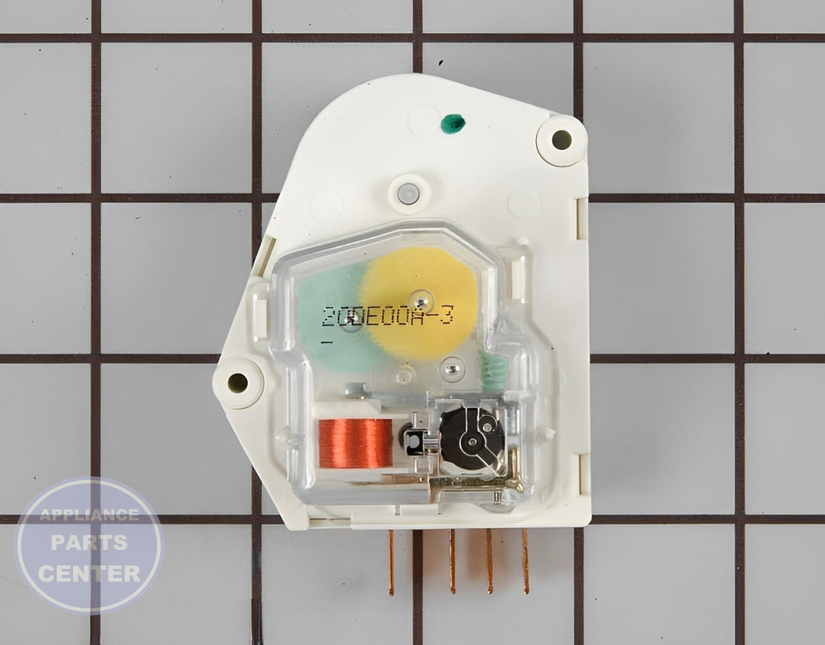 Amana Defrost Timer WP68233-3 - Main view showing efficient defrost function for Amana, Maytag, and Admiral models