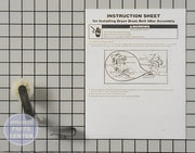 WHIRLPOOL DRYER IDLER PULLEY ASSEMBLY WP691366 - Main view showing tension support for Whirlpool DE412