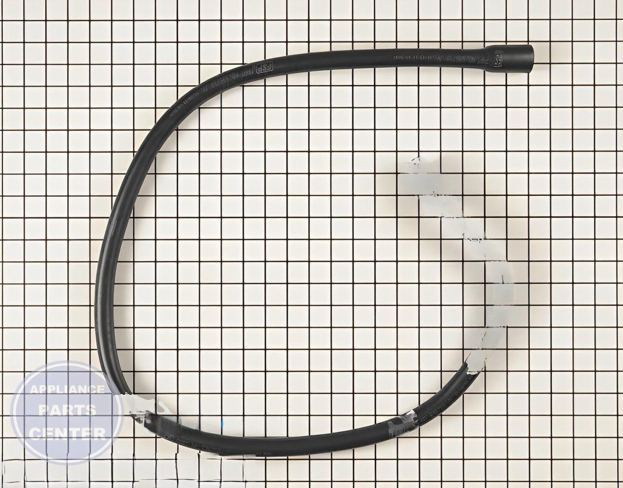 Whirlpool Drain Hose WP696710 - Main view showing heavy-duty construction for Whirlpool Kenmore models
