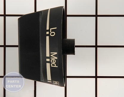 WHIRLPOOL CONTROL KNOB WP71001057 - Detailed view of knob technical details