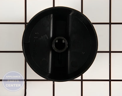 WHIRLPOOL CONTROL KNOB WP71001057 - Side view with exact measurements