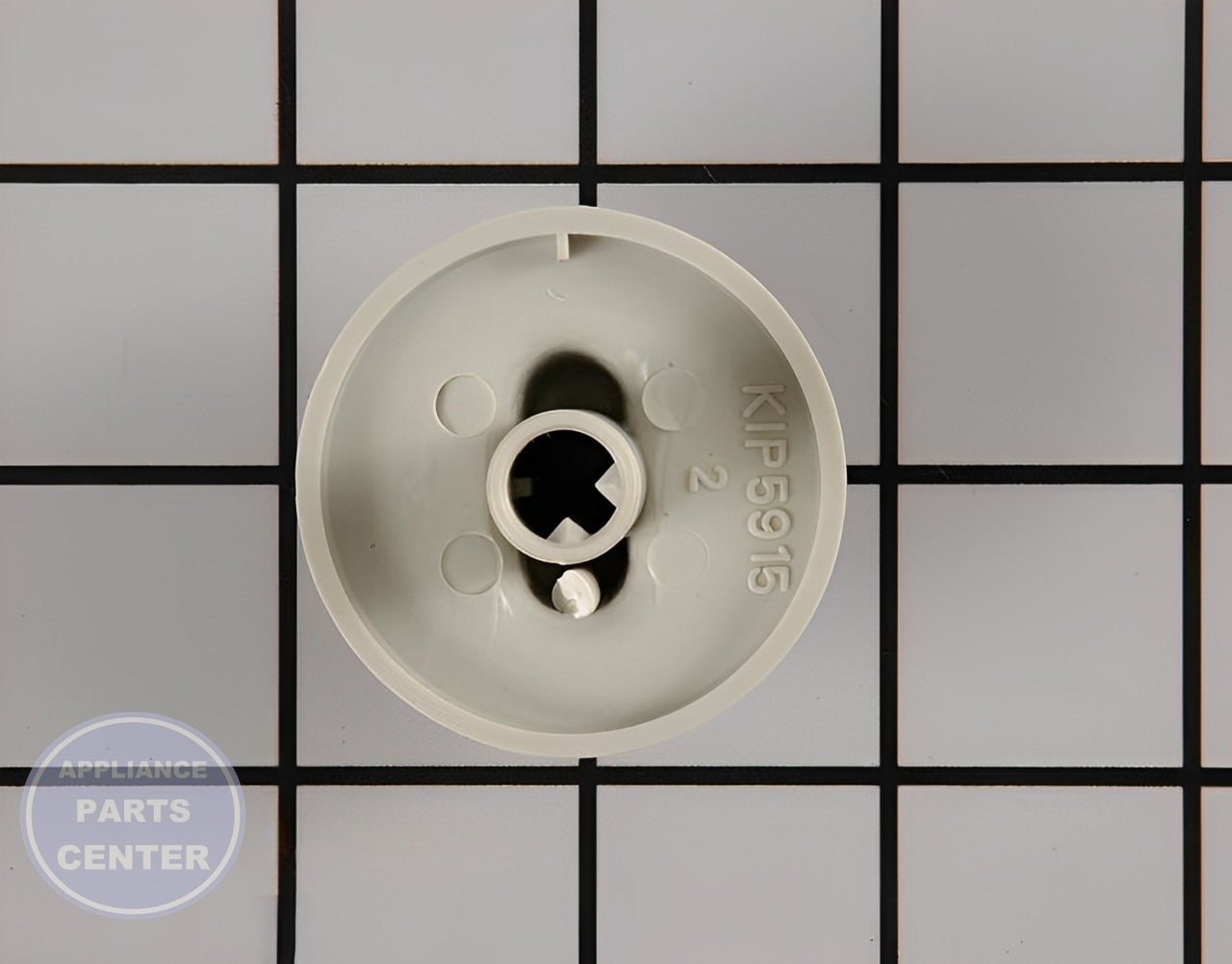 Control Knob WP71001653 - Side view with durable design and precise measurements