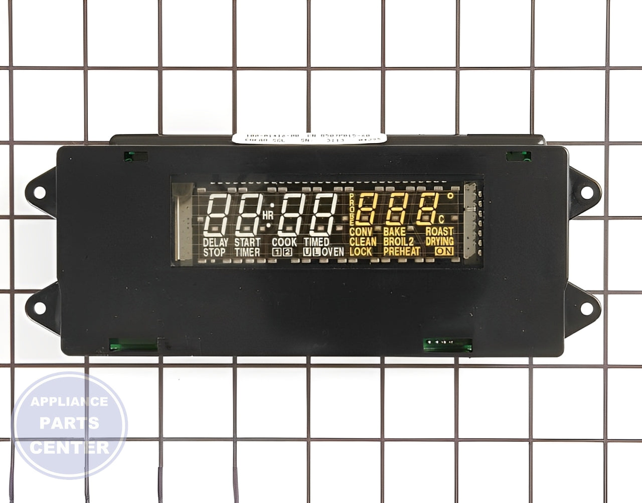 WHIRLPOOL CONTROL BOARD WP71001799 - Main view showing temperature control for WPL Range/Stove/Oven models