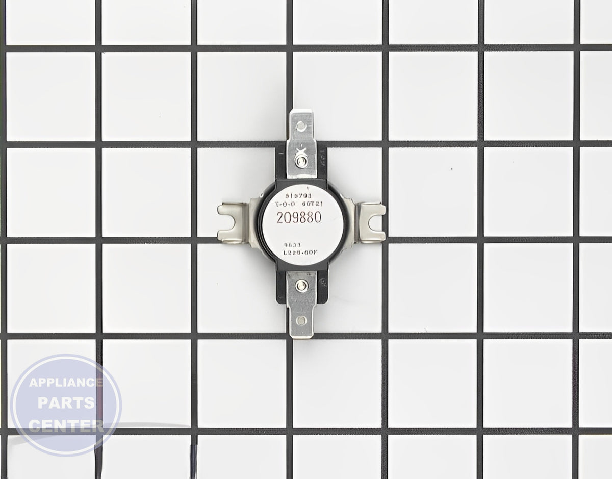 WHIRLPOOL THERMOSTAT WP71001844 - Main view showing temperature control for WPL Range/Stove/Oven models