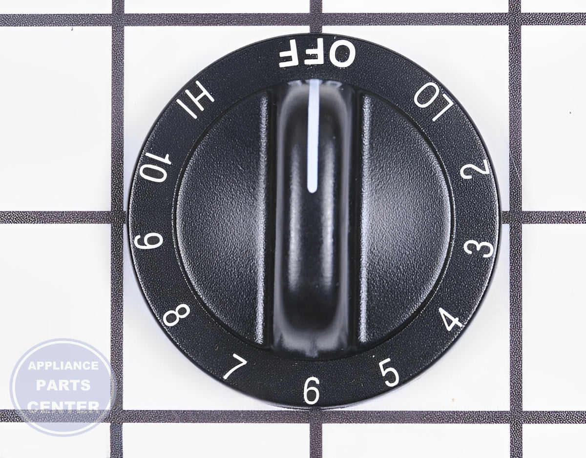 WHIRLPOOL SWITCH KNOB WP71002187 - Main view showing precise temperature control for compatible models