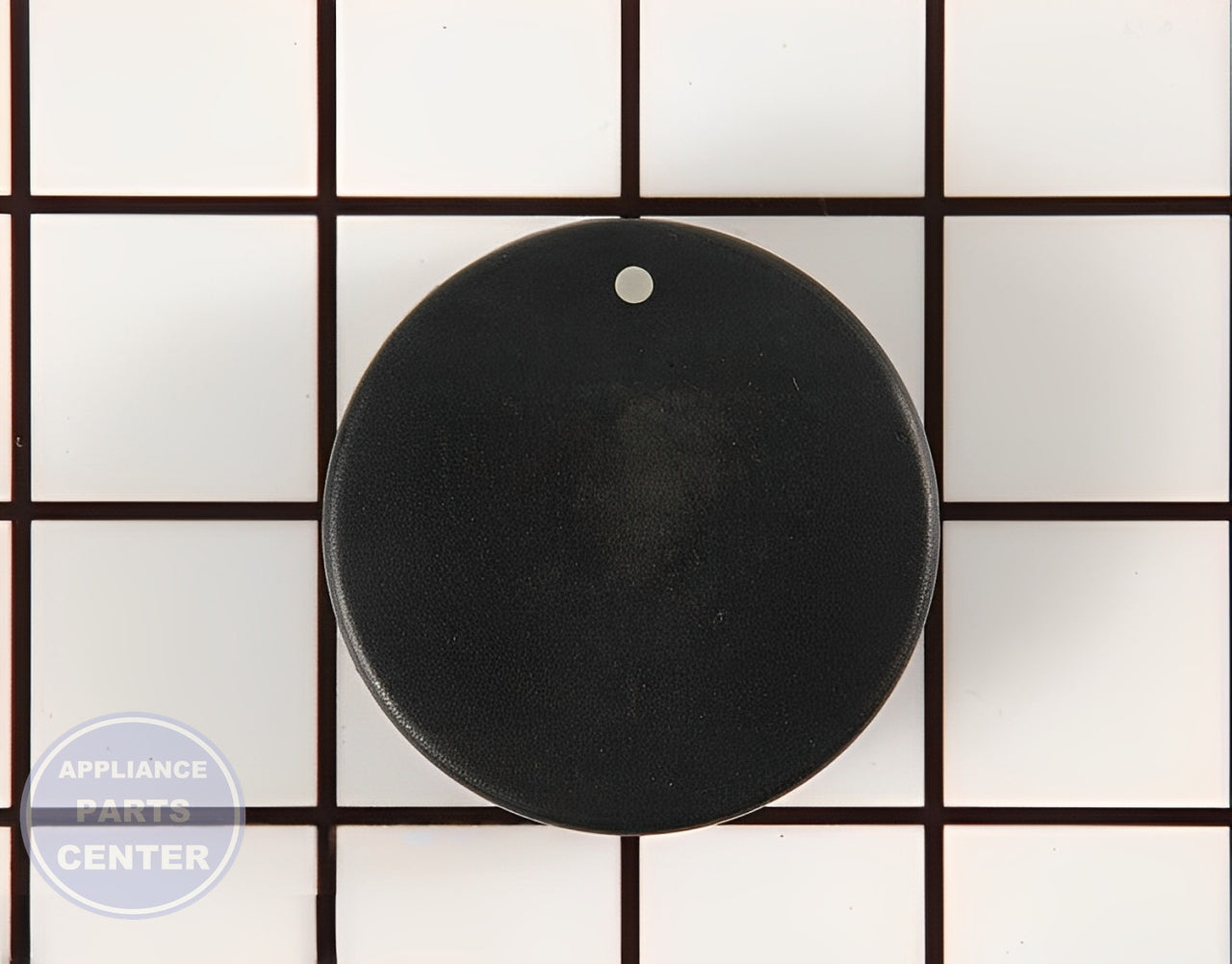 WHIRLPOOL CONTROL KNOB WP71002372 - Main view showing temperature control functions for WPL Stove