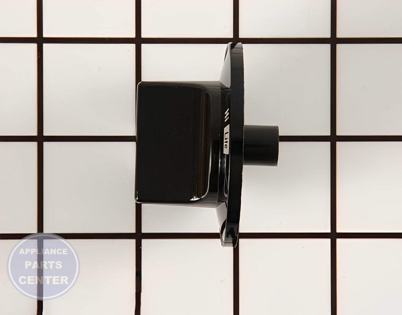 WHIRLPOOL CONTROL KNOB WP74002353 - Detailed view of lasting technical details