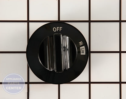 WHIRLPOOL CONTROL KNOB WP74002353 - Main view showing precise control for WPL Range/Stove/Oven models
