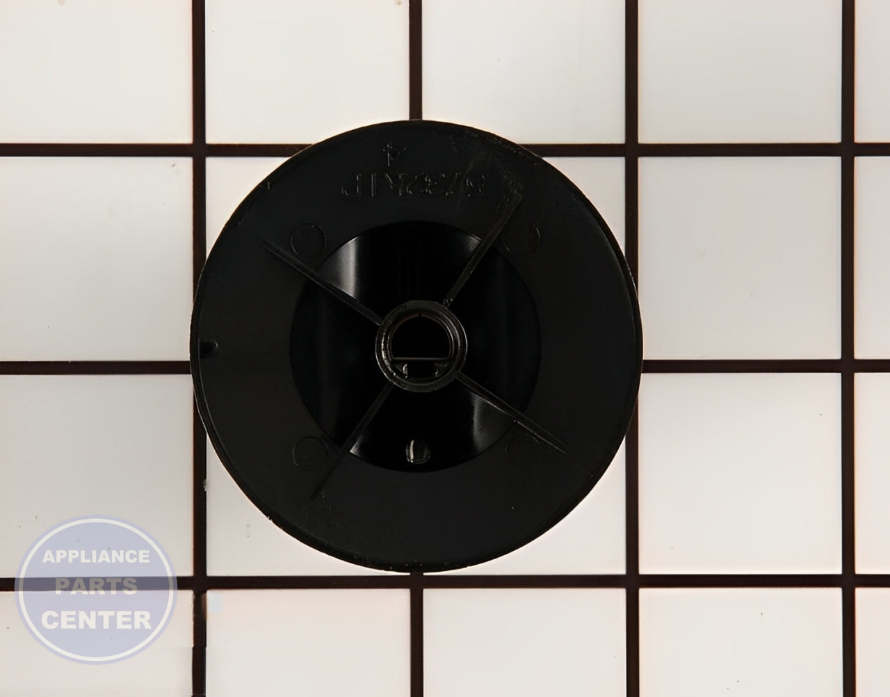 WHIRLPOOL CONTROL KNOB WP74002353 - Side view with durable measurements