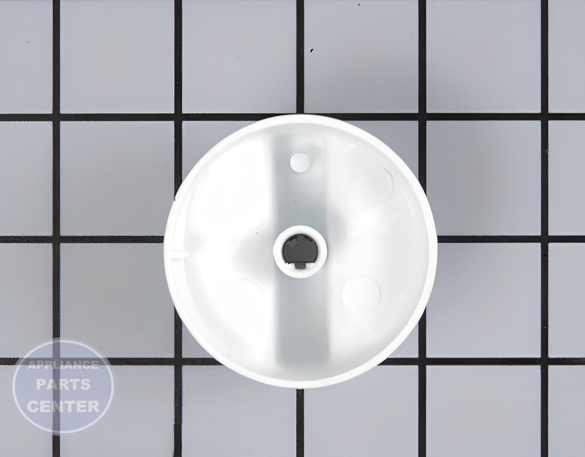KNOB- THER WP74002444 - Side view with precise measurements