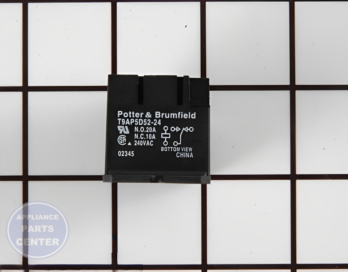 Relay WP74003482 - Side view with 15A capacity