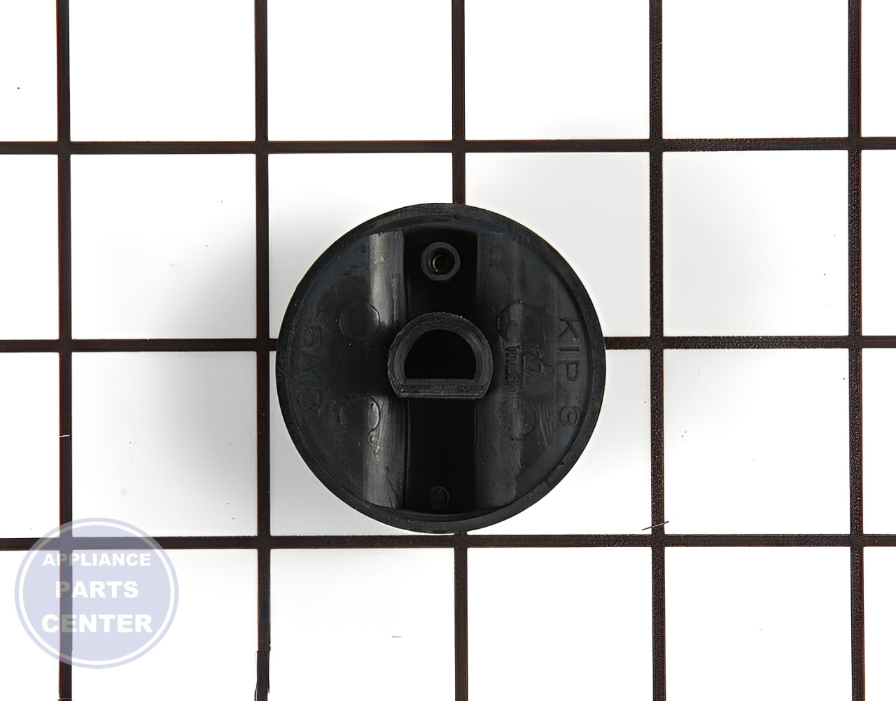 Control Knob WP74003781 - Side view with precise measurements
