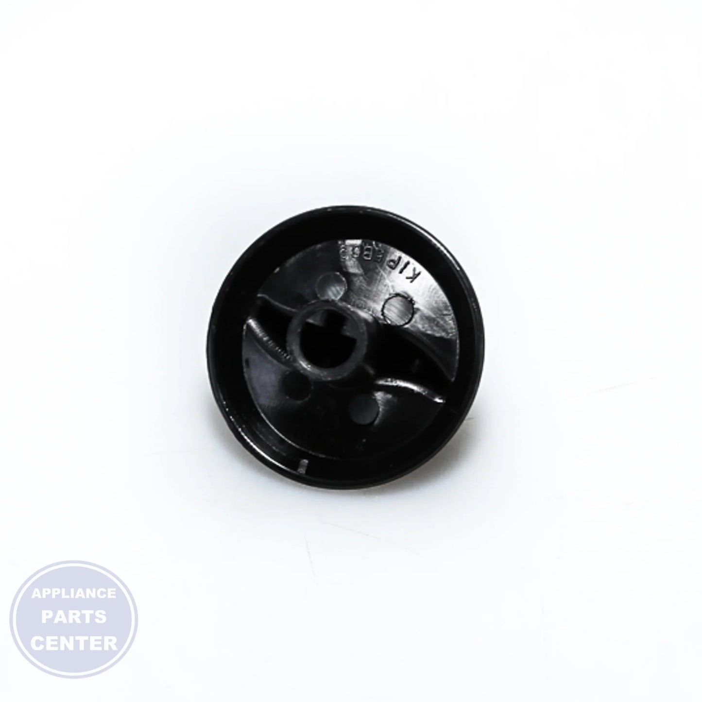 KNOB- BURN WP74005940 - Side view with precise measurements