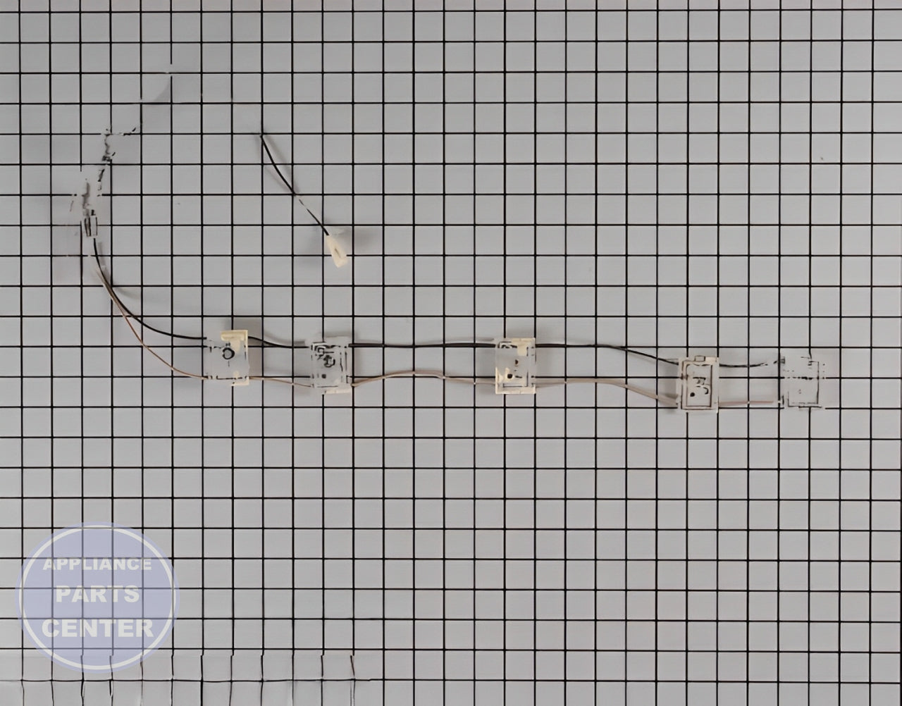 WHIRLPOOL SWITCH WIRE WP74007806 - Main view showing precise wire connections for WPL Ranges