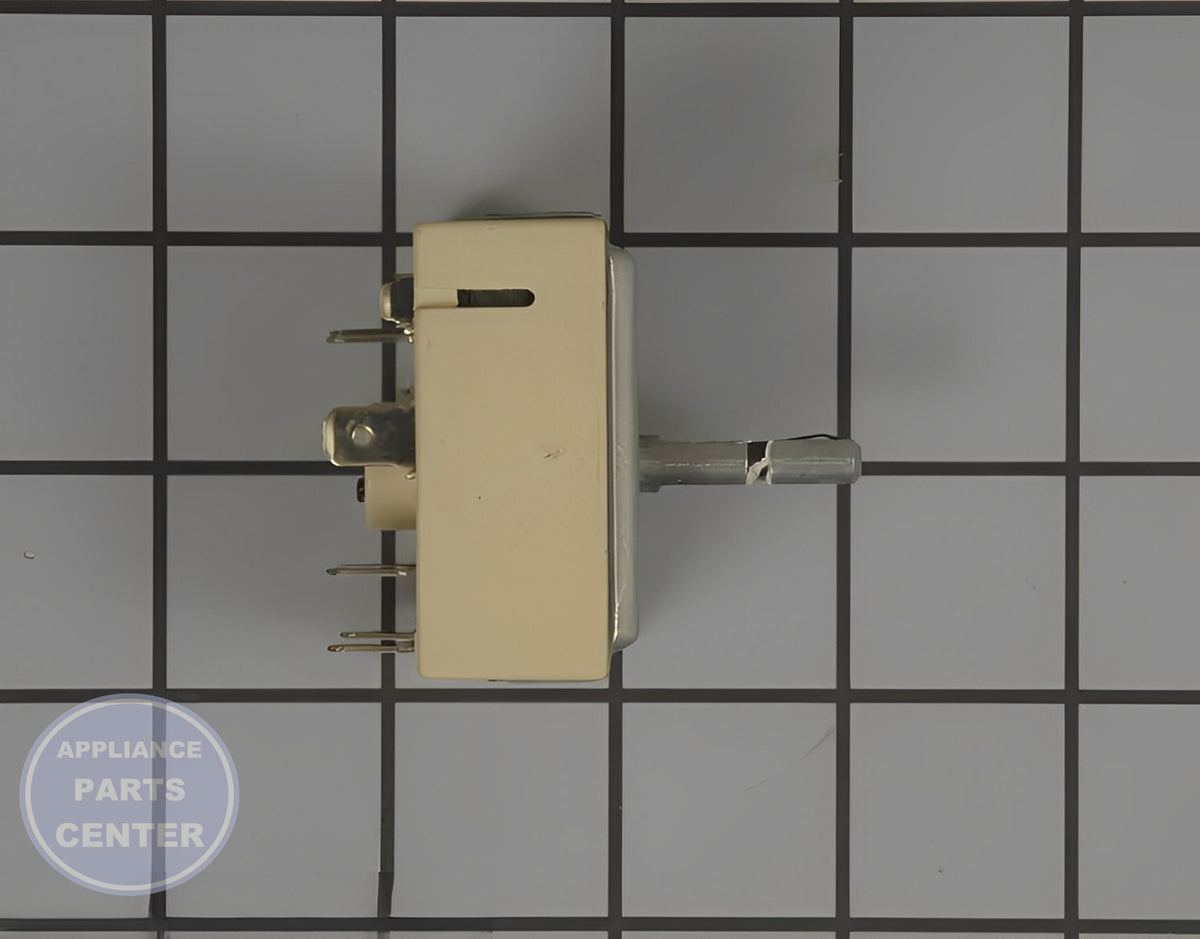 WHIRLPOOL INFINITE SWITCH WP74008248 - Detailed view of temperature control details