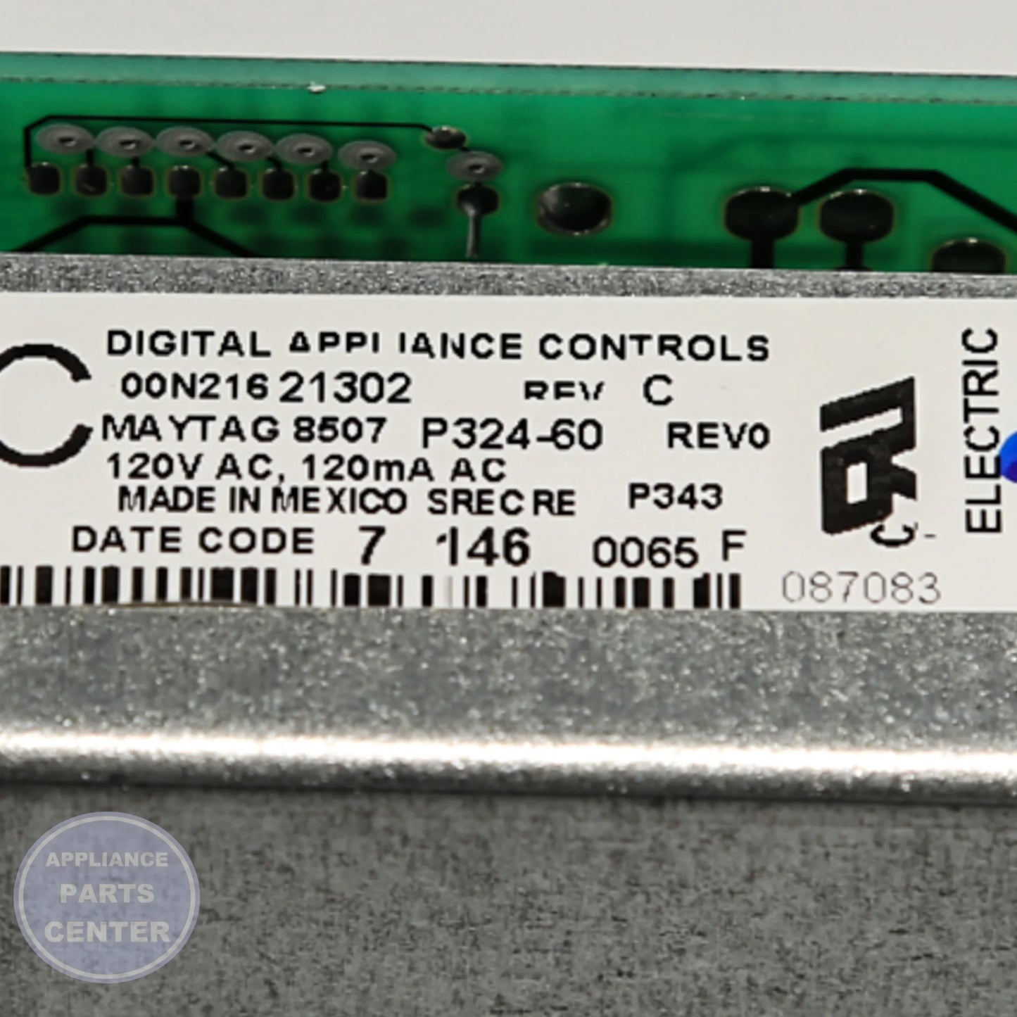 WPL CNTRL-ELEC WP74008259 - Installation in WPL model demonstrating mounting points