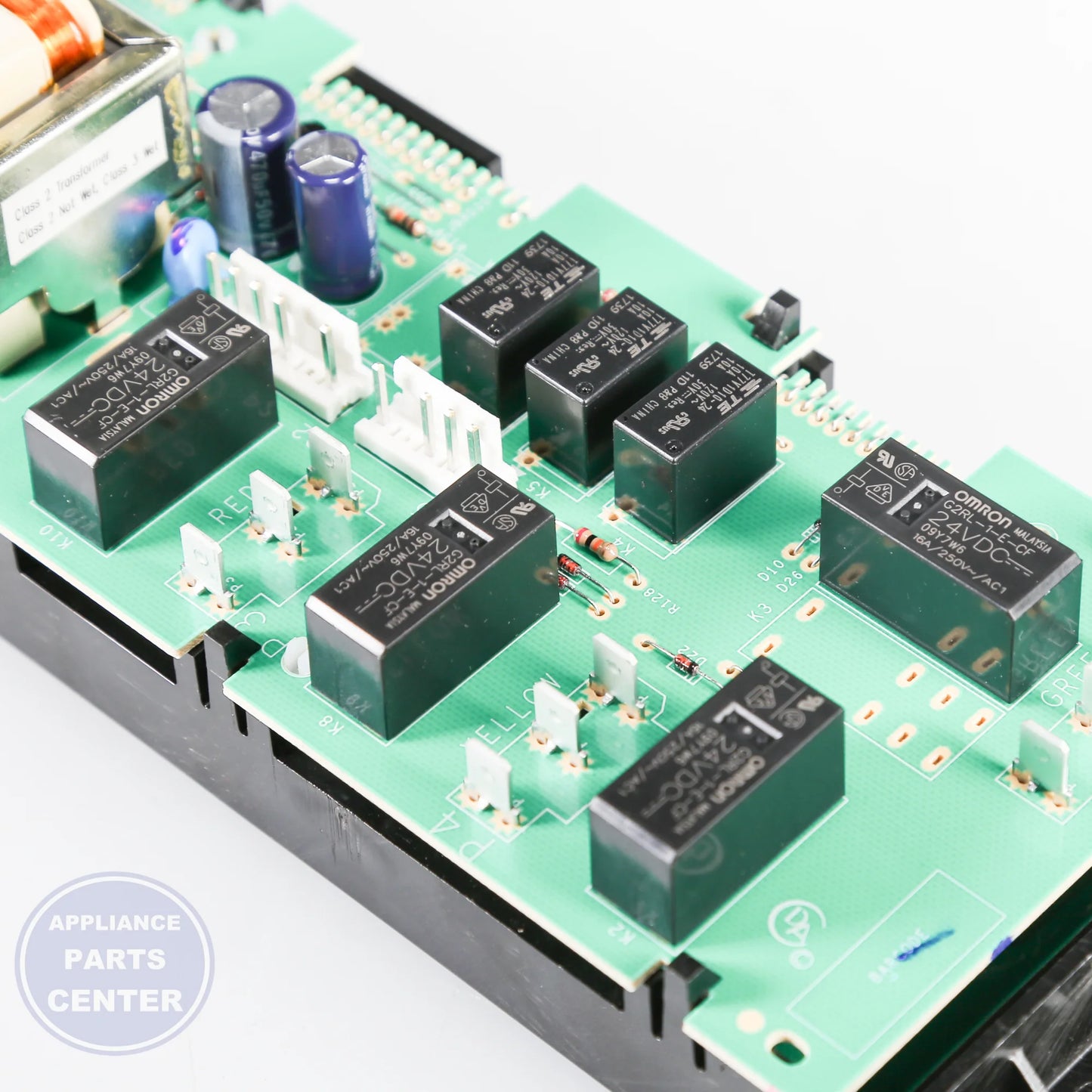 CNTRL-ELEC WP74008312 - Side view with precise measurements