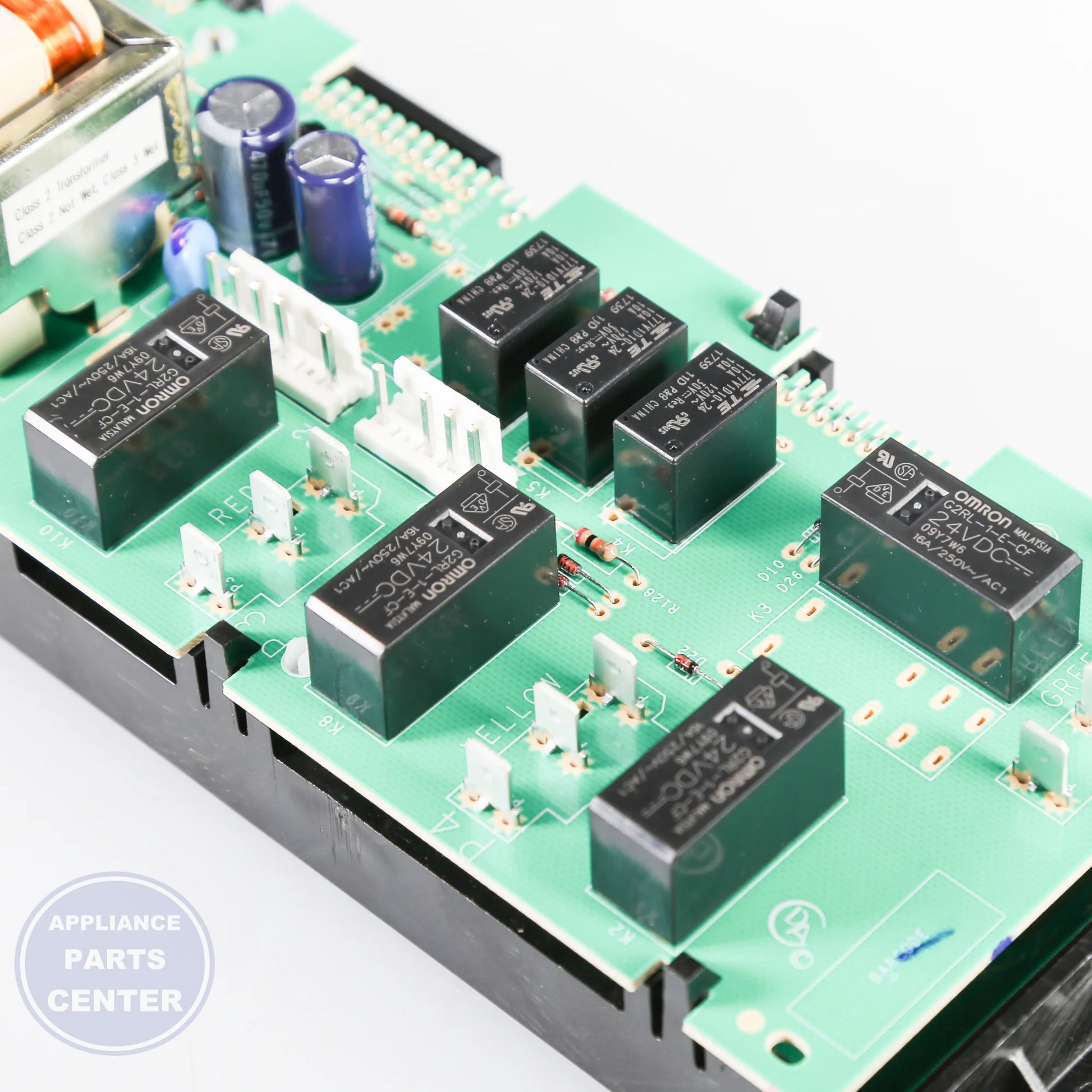 CNTRL-ELEC WP74008312 - Side view with precise measurements