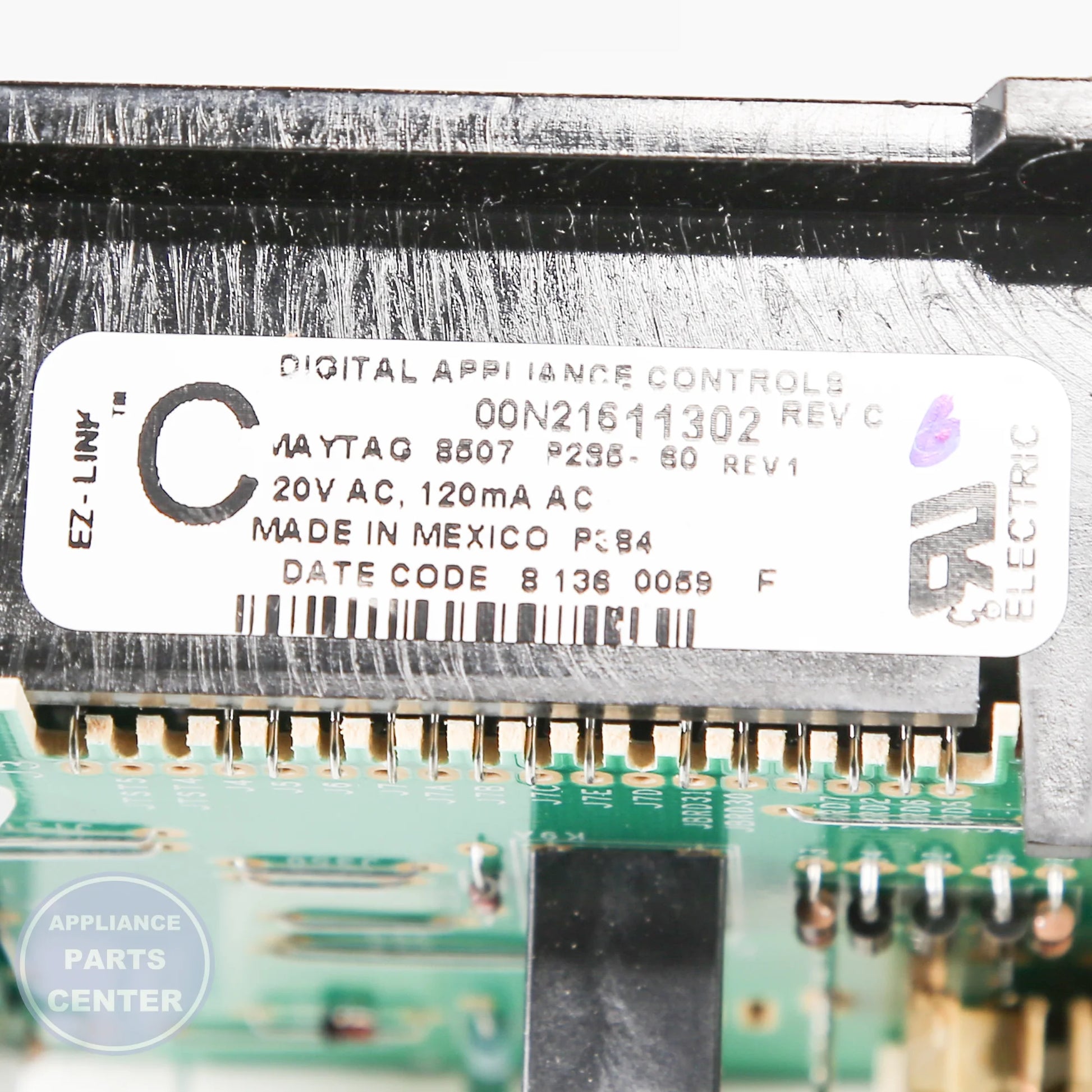WPL CNTRL-ELEC WP74008312 - Installation in specific model showing mounting points