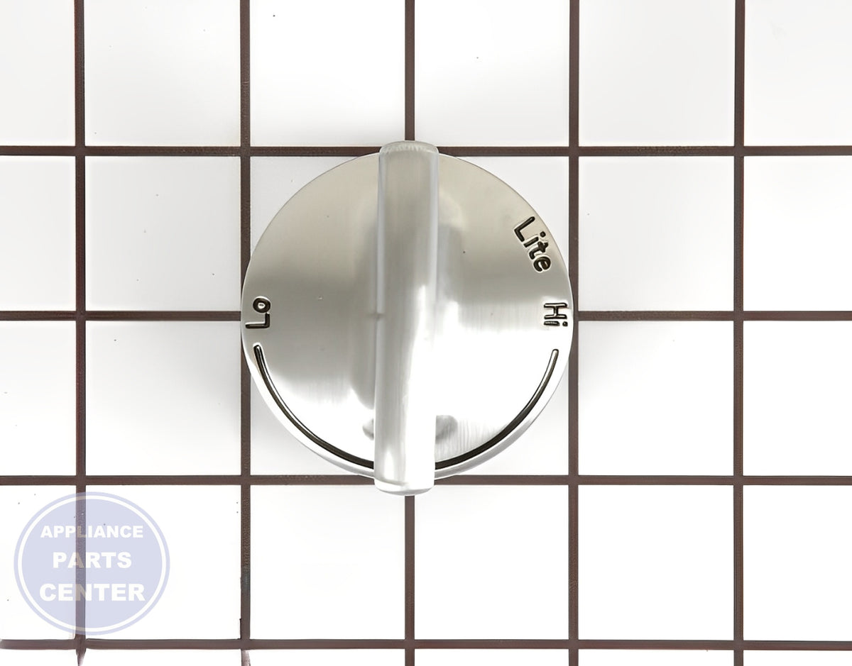 WHIRLPOOL CONTROL KNOB WP74009147 - Main view showing precise cooking control for WPL Range models