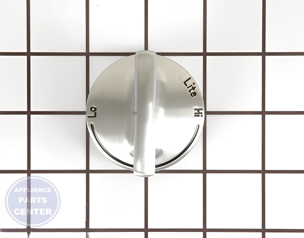 WHIRLPOOL CONTROL KNOB WP74009147 - Main view showing precise cooking control for WPL Range models
