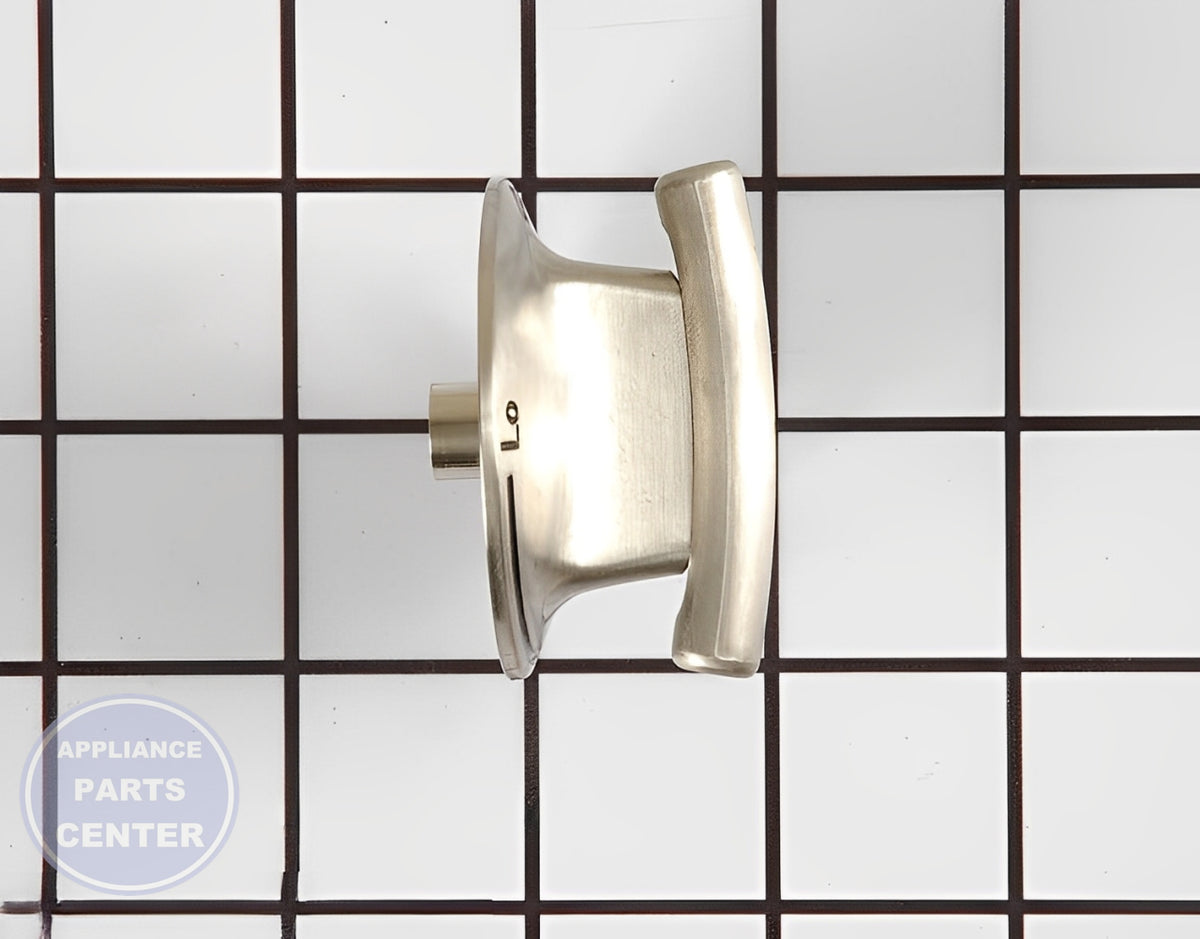 WHIRLPOOL VALVE KNOB WP74009148 - Detailed view of durable construction
