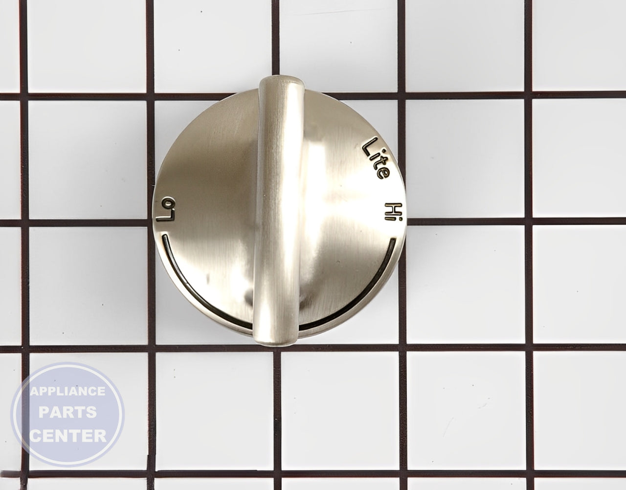 WHIRLPOOL VALVE KNOB WP74009148 - Main view showing temperature control for Whirlpool stoves