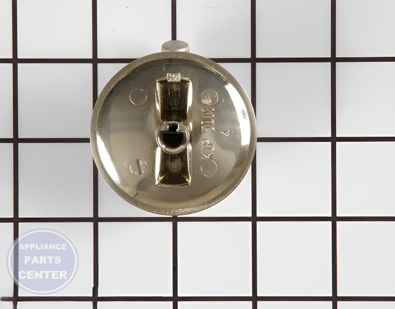 WHIRLPOOL VALVE KNOB WP74009148 - Installation in specific models showing mounting points