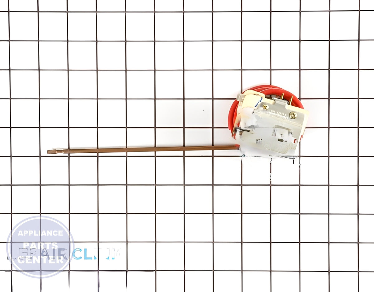 Temperature Control Thermostat WP74009379 - Detailed view of precise technical details