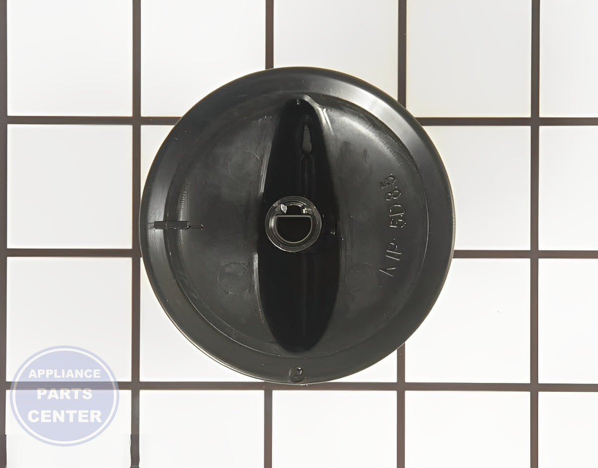 Control Knob WP74009773 - Side view with precise measurements