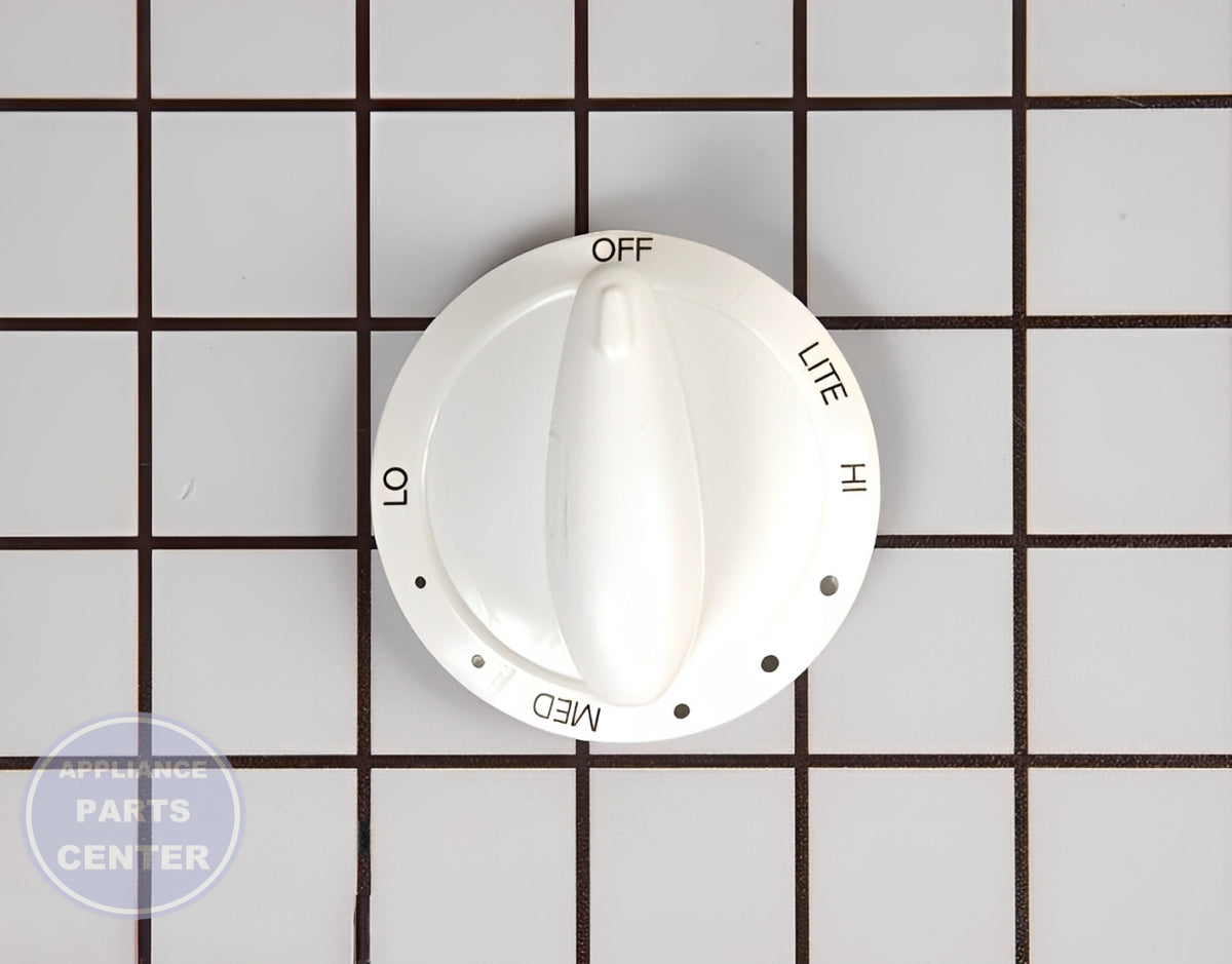 Maytag Control Knob WP74009775 - Main view showing ergonomic design for Maytag models