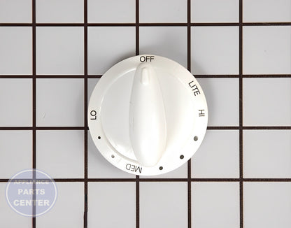 Maytag Control Knob WP74009775 - Main view showing ergonomic design for Maytag models