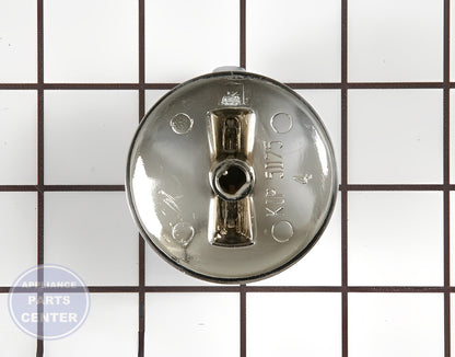 WHIRLPOOL BURNER KNOB WP74010839 - Side view with durable design