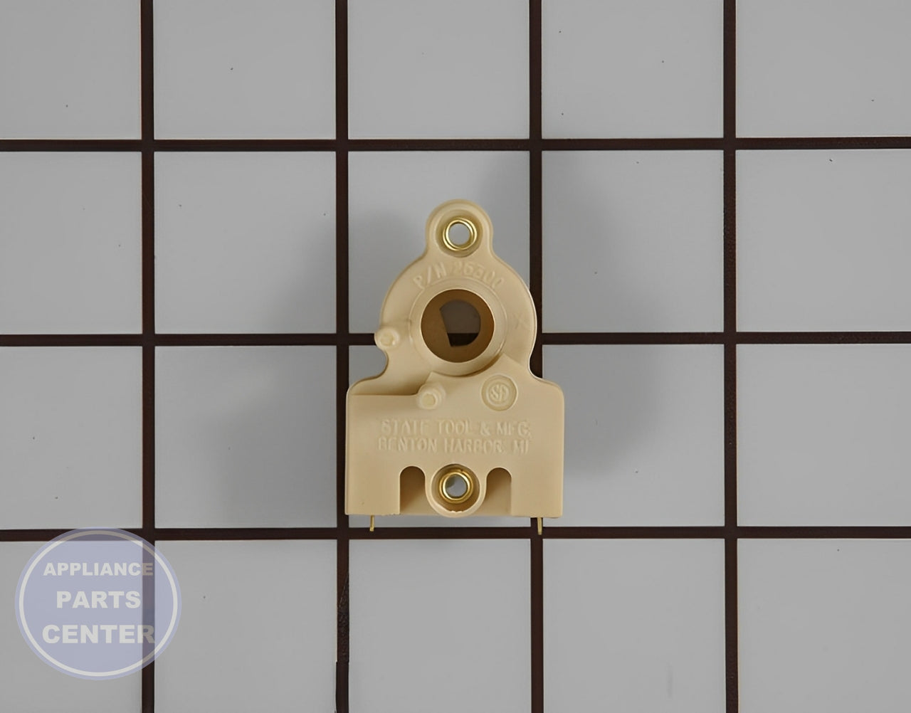 WHIRLPOOL IGNITION SWITCH WP74010858 - Detailed view of sturdy technical design