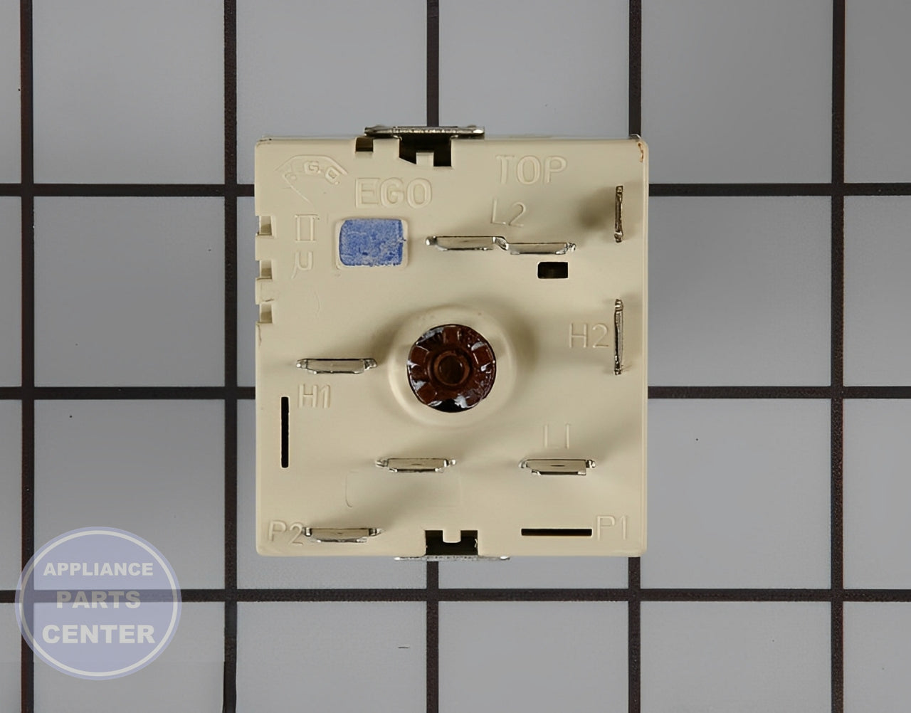WHIRLPOOL OVEN INFINITE SWITCH WP74011242 - Detailed view of temperature control details