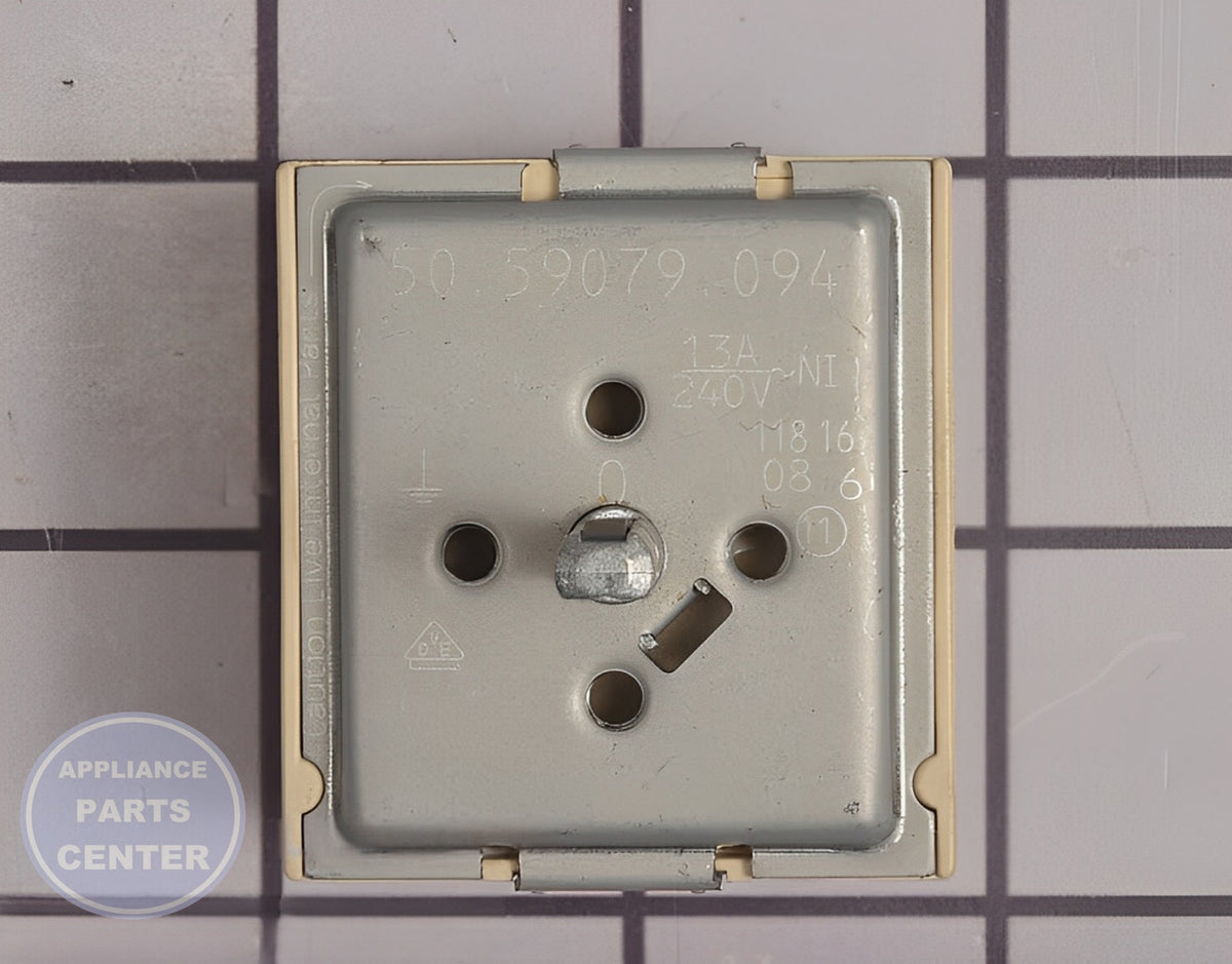WHIRLPOOL OVEN SWITCH WP74011243 - Detailed view of robust technical features